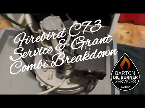 Firebird C73 Oil Boiler Service and Grant Combi Breakdown