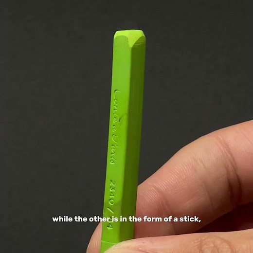 Difference Between a Carré and a Pastel Pencil |Understanding Conté à Paris Sketching Pastel Carrés