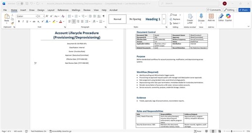 CIS Controls V8.1 Compliance Document Templates Bundle | Policies, Standards, Procedures, Registers (word/excel/ppt) - Etsy
