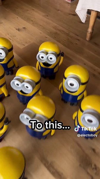 MINIONS #robotics #3dprinting #movies #minions #gaming