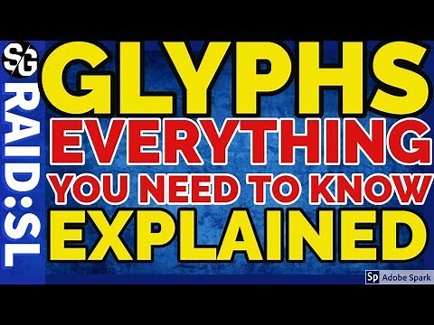 [RAID SHADOW LEGENDS] GLYPHS 101 EVERYTHING YOU NEED TO KNOW