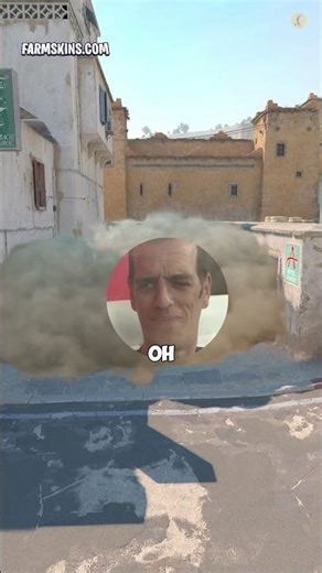 Awesom Smokes to Rush A Plant CS2 Dust 2 #shorts