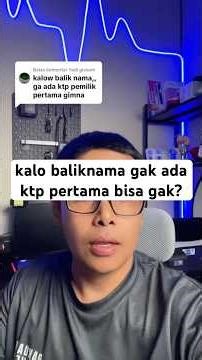 Can I change my name without my first ID card?