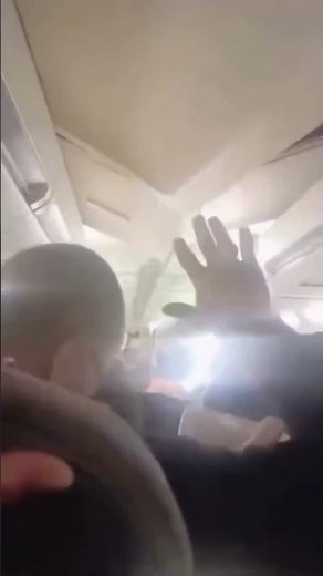 Cabin ceiling falls apart on Boeing 737 after take-off scare