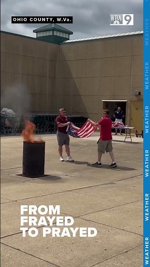 Veterans groups retire dozens of U.S. flags in Flag Day ceremony at Cabela’s in W.Va.