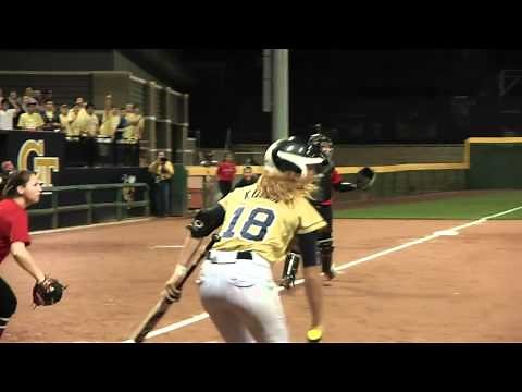 Georgia Tech Softball Win Over Georgia Highlights