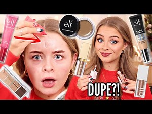 FINALLY a FULL FACE of *ELF COSMETICS!* So affordable!