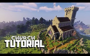 【thewalkingwhale】Minecraft我的世界 教堂+墓园建造分享