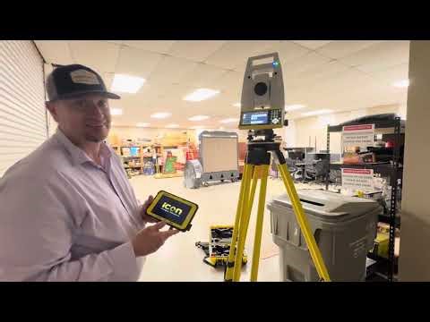 Setup over known point in icon software