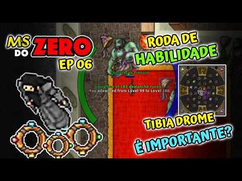 MS DO ZERO – EP 06 | PEGAMOS O NIVEL 100!! TIBIA DROME É IMPORTANTE? (91-104)