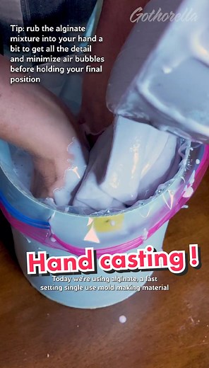 Hand Casting Tutorial using Alginate and Resin