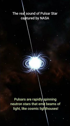The Mysterious Sound of a Pulsar Star Recorded by NASA