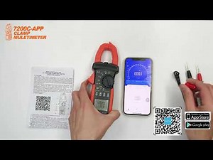7200C-APP Clamp Meter Multimeter