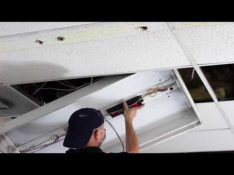 How To Install LED Troffer Fixture