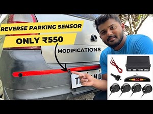 🚗Car Reverse Parking Sensor🚨 with LED Display💥 | Fabtec | Radar Detectors 😘| Gapja | Tamil