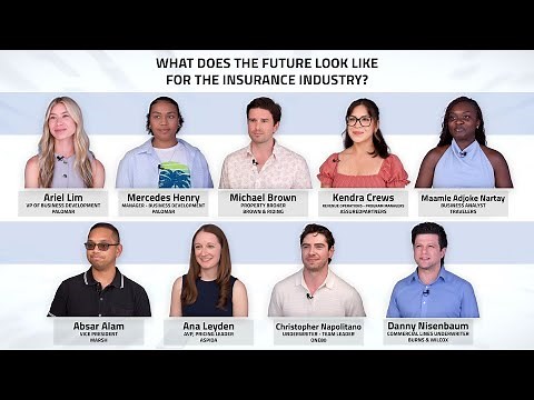 What does the future look like for the insurance industry?