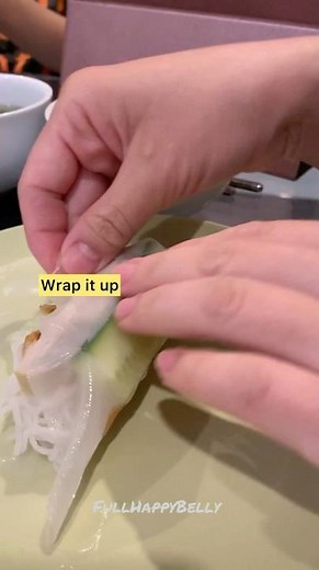 Let’s Make! Vietnamese rice paper rolls