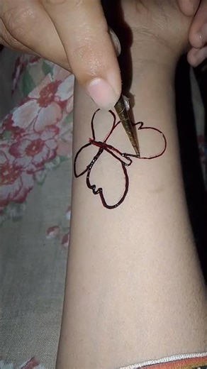 “Beautiful Butterfly Mehndi Design | Easy Mehndi Design for Hands”