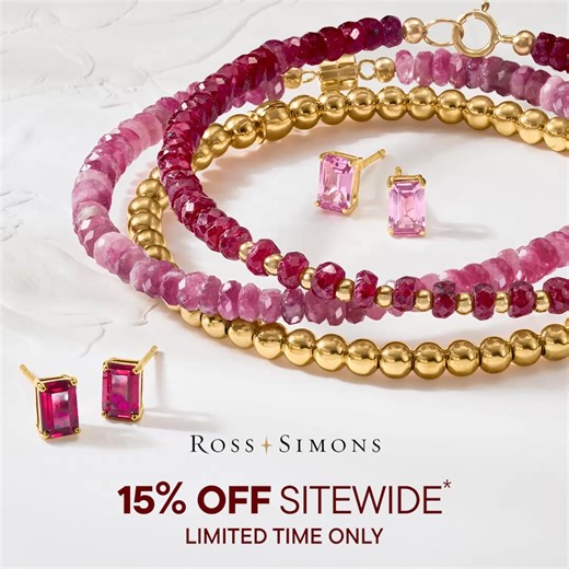 15% off all $149 and under means extra love for you & yours this Valentine’s Day 💝 Limited time only, order gifts ASAP! | Ross-Simons Jewelry