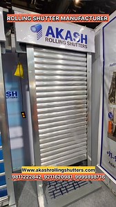 Motorized Rolling shutter manufacturer. #shutters #shuttergate #automaticshutter #entranceautomation #rollingshutter #rollingshutters #rollingshutterdoor #shutterspeed #rollingshutterdoors @akashrollingshutter | Gulwan Brothers