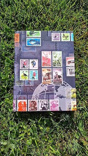 my #stamp collection! #stampcollection #briefmarken #briefmarkensammlung #vintage #fyp #fy