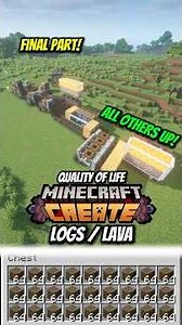 Andesite Casing Farm Last Part #createmod #minecraft