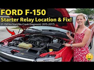 FORD F-150 Starter Relay Location & Fix! (F-150 No Start/No Crank Diagnosis 2015-2017)