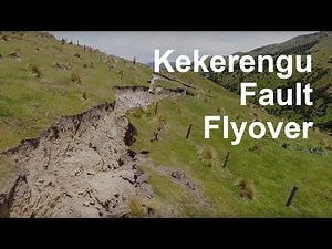 Drone video of the Kekerengu Fault rupture