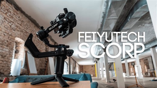 FeiyuTech Scorp. A Very Comfortable Gimbal