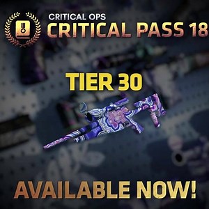5.2K views · 138 reactions | Critical Pass Season 18 is available now! ️1️⃣8️⃣ Play to unlock URatio - AGATE, M4 - BETA FINS and more... 螺 | Critical Ops | Facebook