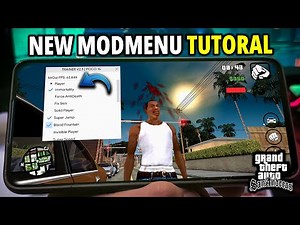 🔥 How to Install New Mod Menu in GTA San Andreas Android | Best CLEO Menu for Android 15
