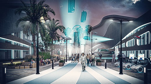 High-Tech Transport Hub | Graduation Project