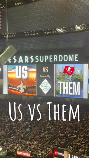 Us vs Them Saints vs Bucs 10.26.25 | Entice NOLA LLC