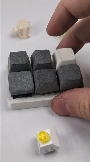 MX low profile keycap height comparison