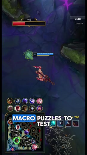 Can you solve this macro puzzle? #leagueoflegends #leaguemacropuzzles