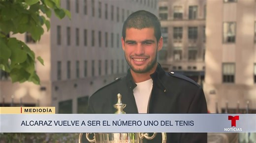 11K views · 141 reactions |  Tras su victoria en el US Open, Carlos Alcaraz habló con Noticias Telemundo sobre lo que significa este triunfo y el momento viral del presidente, Donald Trump, tras su hazaña.  No te pierdas la entrevista completa hoy a las 6:30 pm ET. | Noticias Telemundo | Facebook