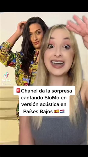 Chanel sorprende con versión acústica de SloMo en Países Bajos
