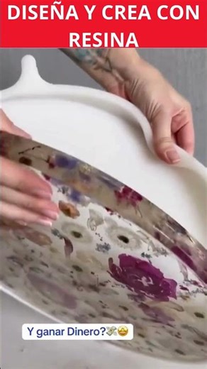 💫 Transforma Tu Creatividad Diseña con Resina Aprende Hoy 🌈 #arteconresina #emprende #diy