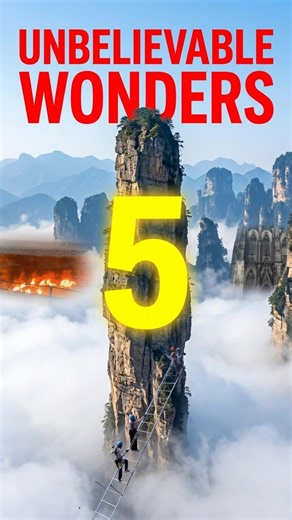 5 Mind-Blowing Wonders You Didn't Know Existed #travel #discovery #wanderlust