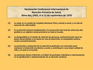 Declaración Alma Ata - SlideServe
