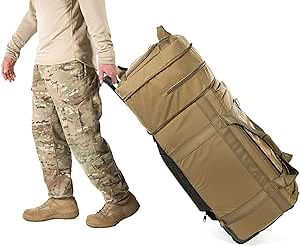 Military Operations and Deployment Rolling Duffle Bag