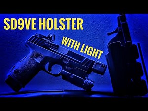🔴 The SD9VE WITH LIGHT Holster