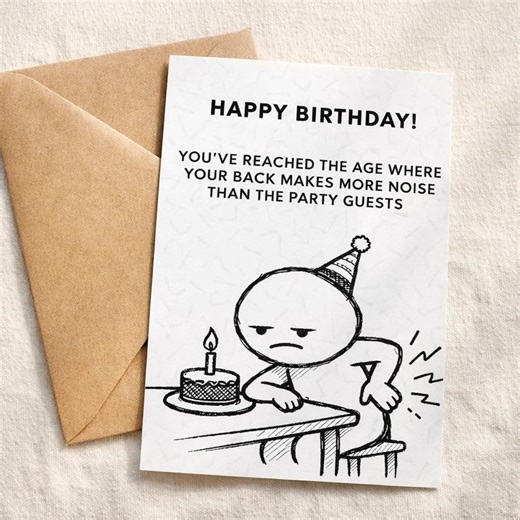 Inappropriate Birthday Card Printable - Funny and Unique Greeting Card for Friend Instant Download - Etsy