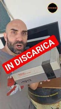 Trovo in discarica una console NINTENDO e una TV HISENSE
