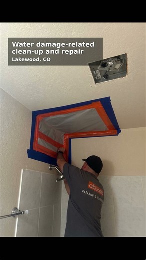 Water damage-related clean-up and repair in Lakewood, CO | Abbotts Cleanup & Restoration