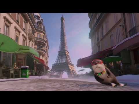Animals Go Skiing in Paris