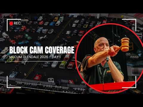 Mecum Glendale Live Block Cam: Tuesday, March 17, 2026