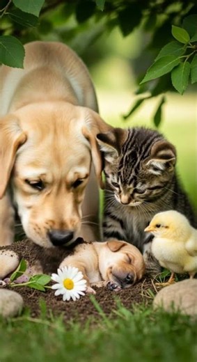 Rescue Friends Unite: Puppy Saved After the Miraculous River Escape #puppylove #rescuedogs #heroic