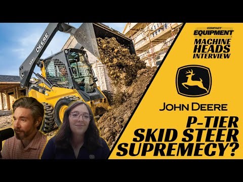 John Deere Goes Big With New P-Tier 330 and 334 Skid Steers