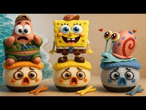 Patrick, SpongeBob, and Gary in a Fun New Look! 🍣 | Fun Animation | SpongeBob Toys